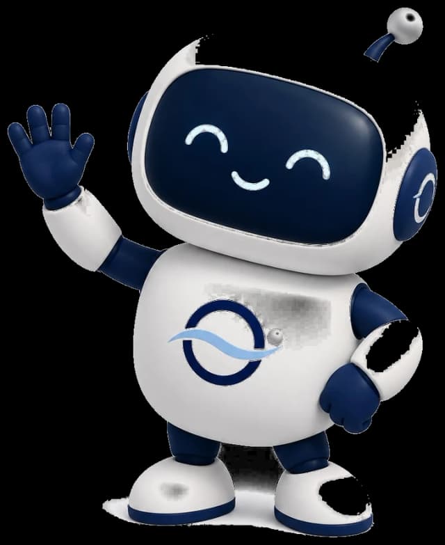 Zen, la mascota de BaricZen, saludando
